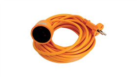 Przedłużacz Ogrodowy 10M Owy 2X1,0 H05vv-F Pomarańczowy 24972