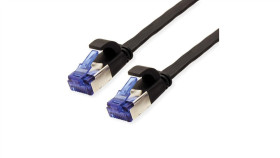 Patchkabel Value Ftp, Cat.6A (Class Ea), Extra Plat, Zwart, 5 M