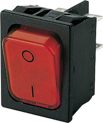 Marquardt 1835.3112 Przełącznik kołyskowy 01835.3112-01 250 V/AC 20 A 1 x wył/wł IP40 zatrzask 1 szt.