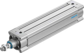 Siłownik pneumatyczny z tłoczyskiem skok: 320mm Festo Ø 80mm dwustronnego działania Action DSBC-80-320-D3-PPVA-N3