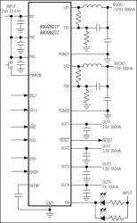 Dual Step-Down DC-DC Power-Management ICs for Portable Devices