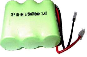 Akumulatorek A-2/3AA/3,6V/800mAh