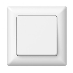 Łącznik podtynkowy zwierny, Varia, biały / 46103