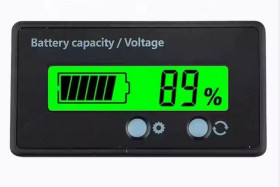 WSKAŹNIK NAŁADOWANIA AKUMULATORÓW LI-ION LiFePO4 Pb (MIER-49010)