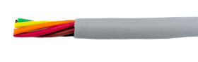 Control Cable liczba żył 6 0,15 mm² Nieekranowany Alpha Wire średnica zew 3.45mm Szary
