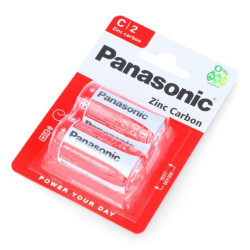 Bateria C/LR14 Panasonic Red Bat 1,5V - 2 szt.