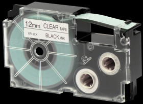 XR-12X1 black / clear, 12 mm Breite