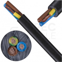 Kabel energetyczny ziemny BiT 1000 H Power 3x2,5mm2 czarny 0,6/1kV bezhalogenowy linka Bitner
