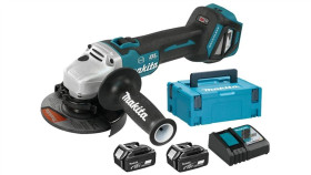 Szlifierka Kątowa Akumulatorowa 125Mm Bldc 18V 2*5.0Ah Makpa
