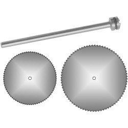 Donau 1641 Circular Saw Blade Set 22mm Includes Spike 1 Set