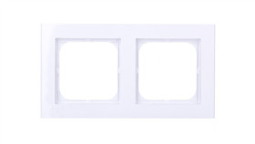 Sonata Ramka Podwójna Biała R-2R/00