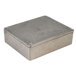 Hammond 1550M IP54 Diecast Aluminium Enclosure Natural (120 x 100 x 35mm)