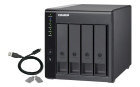 QNAP TR-004 4-zatokowa jednostka rozszerzająca dla QNAP/PC, złącze USB-C, Tower