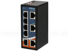 ORing IGS-C1080, Switch przemysłowy niezarządzalny, 8x 10/100/1000 RJ-45