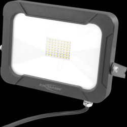 1600-0282 LED floodlight, 30 W, 2400 lm, 5000 K, black, IP54