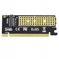 Adapter M.2 NVMe NGFF key M SSD dysku do PCI-e x16