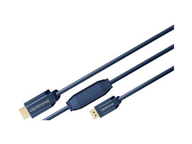 Kabel DisplayPort - HDMI 5m Clicktronic