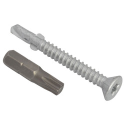 ForgeFix TechFast Roofing Screw Timber - Steel Light Section 4.8 x 38mm Pack 100