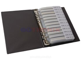 Zestaw rezystorów SMD 1206 w zeszycie 4250szt.