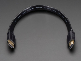 Adafruit HDMI Flat Cable - 1 foot / 30cm long