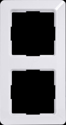 305713005 HK02 2-way cover frame, Arctic white