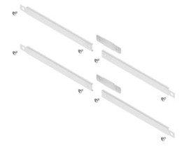 Osłonki poziome dzielone górne i dolne do obudów HXS, szerokość 2 (500 mm) (1kpl.) CP-BH 2 001340200 ETI