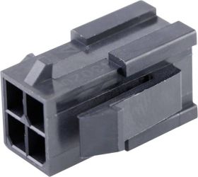 Molex Obudowa złącza pin żeńskiego na kabel Ilość pinów 4 Wymiary siatki: 3 mm 430200400 1 szt. torba