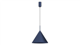 Lampa Wisząca Capital Navy Blue O32cm 1Xgx53 Mlp0962 Milagro