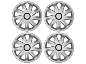 Kołpak 15" Kando wciskany srebrny 4szt