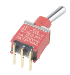 Przełącznik Wł.-(wł.) SPDT RS PRO Płytka drukowana długość przełącznika 8.13mm