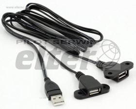 Hub 2-portowy 1,5m przykrÄ™cany