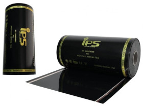Folia Grzewcza IR do montażu pod płytę ścienną, szer 50cm, 230V/240W/m2, rolka 100m IRH-FLC-240W