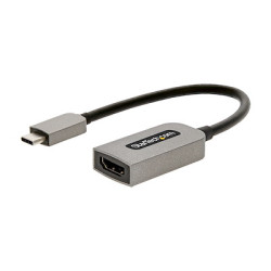 Kabel adaptera, 4K, do wyświetlaczy: 1, USB C, USB C, HDMI
