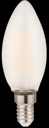 539 625 Filament LED bulb candle C35 frosted E14 2W 240lm 2700K