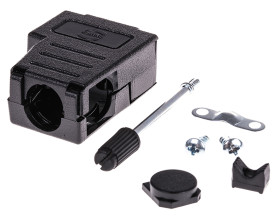 Osłona tylna D-Sub 9 -pinowe Termoplastyczny Harting E