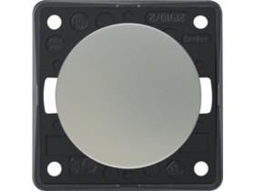 Integro Flow Wyłącznik 2-biegunowy chrom lak 936522568 HAGER