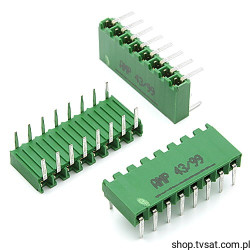 216602-8 Connector 8 Pins THT AMP