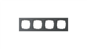 Gira Ramka Poczwórna Gira E2 Antracytowy