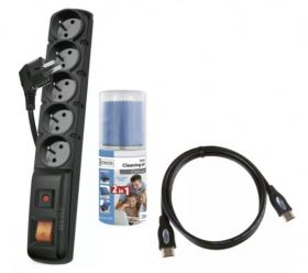 ZESTAW ACAR F5 1,5M + PŁYN KC0301 + HDMI