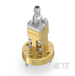 Złącze koncentryczne Montaż na płytce typ złącza Złącze koncentryczne w okrągłej obudowie Śruba