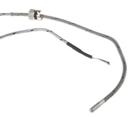 Termopara typ J do +600C 20mm kabel 2.5m, Stal nierdzewna 316 Zgodność z RoHS