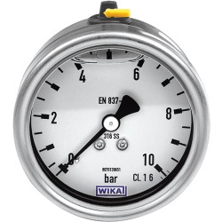 Riegler glycerine pressure gauge, 134036, 4195