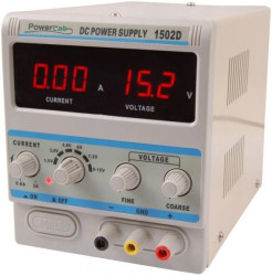 Zasilacz serwisowy DC 15V/2A LED PowerLab 1502D