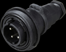 PX0749/P Connector, in-line flex, 4 pole, plug