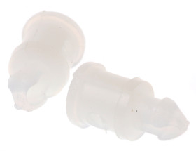 Podkładka dystansowa płytek PCB 4.8mm Nylonowe Wpychany element dystansowy otwór w PCB: 2.54mm