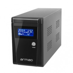 Zasilacz awaryjny UPS Armac Office 1000E LCD - 3 x gniazdo E - 230 V