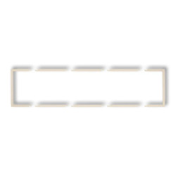 Ramka wypełniająca poczwórna serii DECO beżowy 1DRW-4