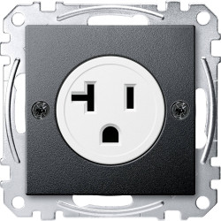 Merten Gniazdo elektryczne System M antracytowy MEG2156-0414 1 szt.
