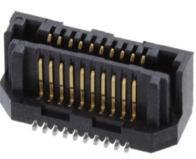 Wtyk PCB 20-pinowe raster: 0.635mm -rzędowe Samtec Montaż powierzchniowy