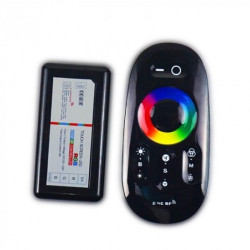 Sterownik RGB RF 3x6A 12V/24V DC czarny EC20351